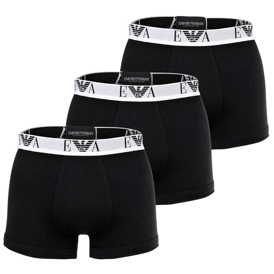 Emporio Armani Boxershorts mit kühnem Monogramm - Image 1