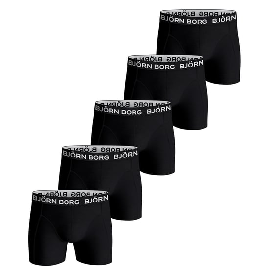 Björn Borg Baumwoll-Stretch-Boxershorts mit großem Logo - Image 1