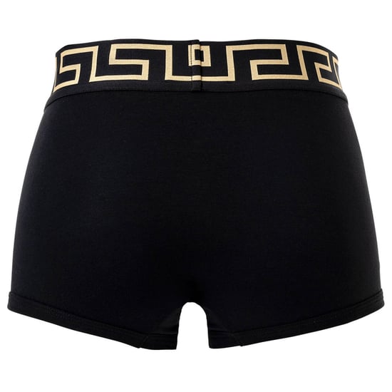 Versace Bi-Pack Trunk Jersey Topeka Bi-Stretch Cotton Organic New Logo Boxer Shorts - Image 3