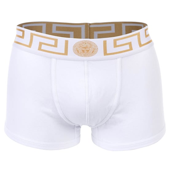 Versace Bi-Pack Trunk Jersey Topeka Bi-Stretch Cotton Organic New Logo Boxer Shorts - Image 4