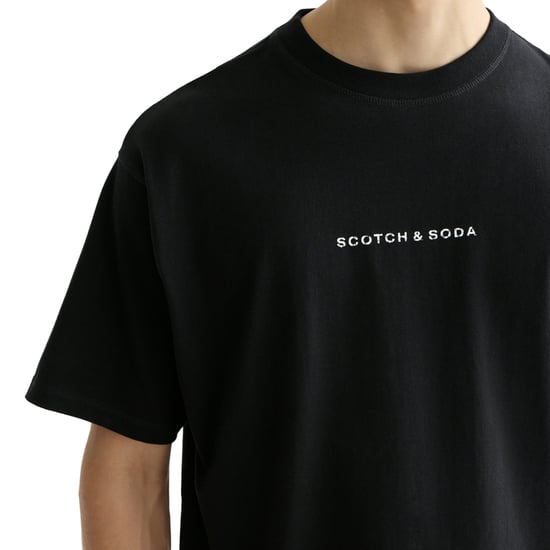 Scotch & Soda Core Logo Front Chest T-Shirt - Image 6