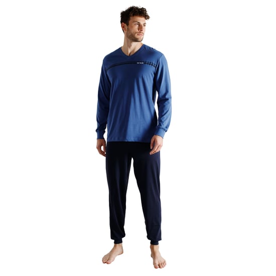 Tom Tailor Lang V-Ausschnitt Pyjama - Image 4