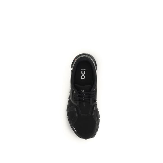 ON Schwarze Recycelte Polyester Sport Sneakers - Image 4