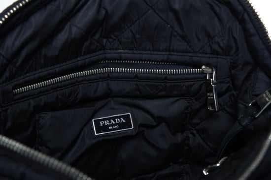 Prada, Bomber Bowler Bag in Schwarz - Image 6