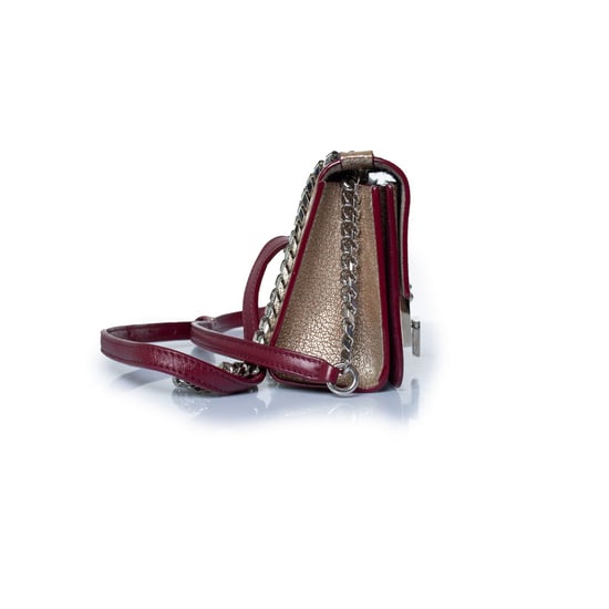 Jimmy Choo, Rebel Umhängetasche aus rosafarbenem Leder - Image 5