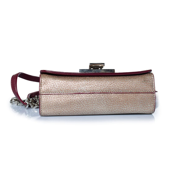 Jimmy Choo, Rebel Umhängetasche aus rosafarbenem Leder - Image 6