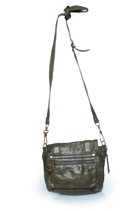 Proenza Schouler, PS1 Knoten Mini Tasche in Grün - Image 3