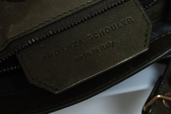 Proenza Schouler, PS1 Knoten Mini Tasche in Grün - Image 6