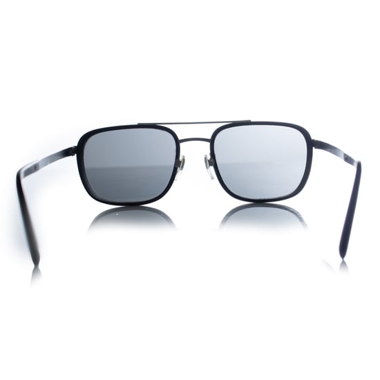 Bulgari Pre-owned metallische polarisierte Pilotenbrille - Schwarz - Image 4