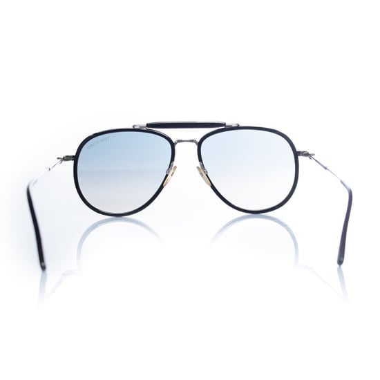 Tom Ford, schwarze Metall Tripp Pilotenbrille - Image 4