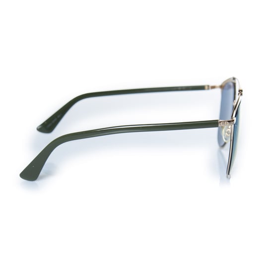 Dior, reflektierende Pilotenbrille in Gold - Image 5