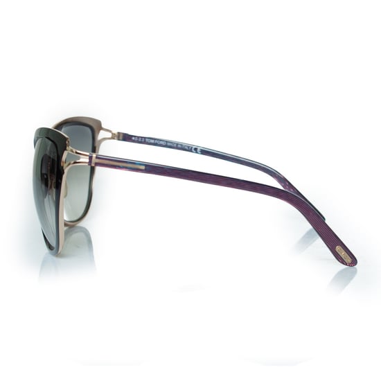 Tom Ford, Schmetterlingssonnenbrille Celia in Lila - Image 6