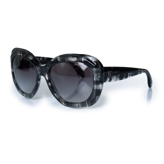 Chanel, graue oversized Sonnenbrille - Image 2