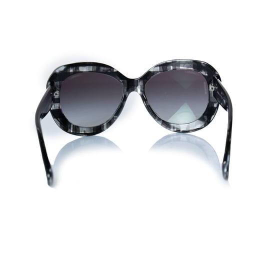 Chanel, graue oversized Sonnenbrille - Image 4