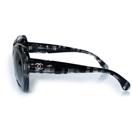 Chanel, graue oversized Sonnenbrille - Image 5