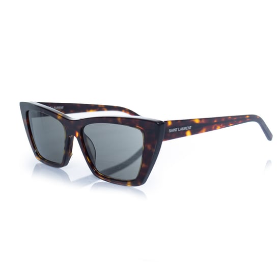 Saint Laurent, Mica Schildpatt-Sonnenbrille in Braun - Image 2