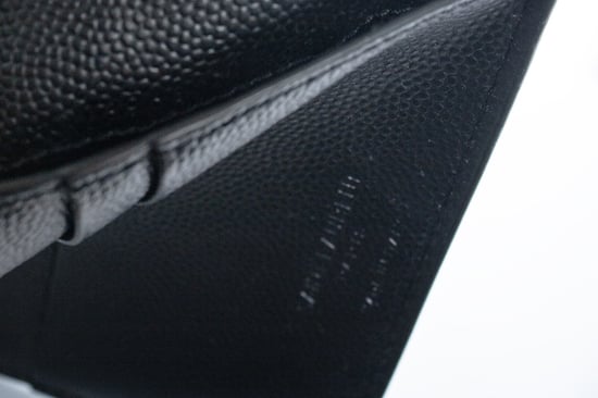 Saint Laurent, Geldbörse aus genarbtem Leder - Image 4