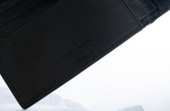 Saint Laurent, Geldbörse aus genarbtem Leder - Image 5