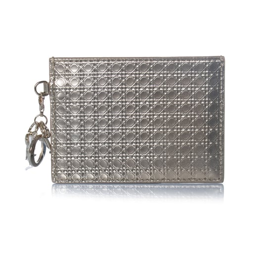 Dior, Metallic Diorama Kartenetui mit Anhänger - Image 5