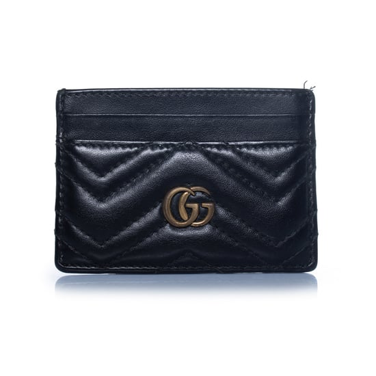 Gucci, GG Marmont Kartenetui in Schwarz - Image 3