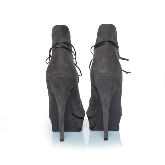 Saint Laurent, Wildleder Schnür-Tribute 16 Pumps - Image 3