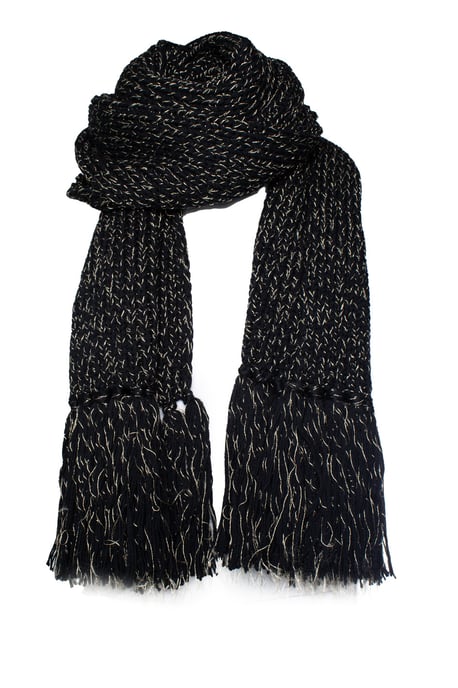 Saint Laurent, chunky gestrickter oversized Schal - Image 1