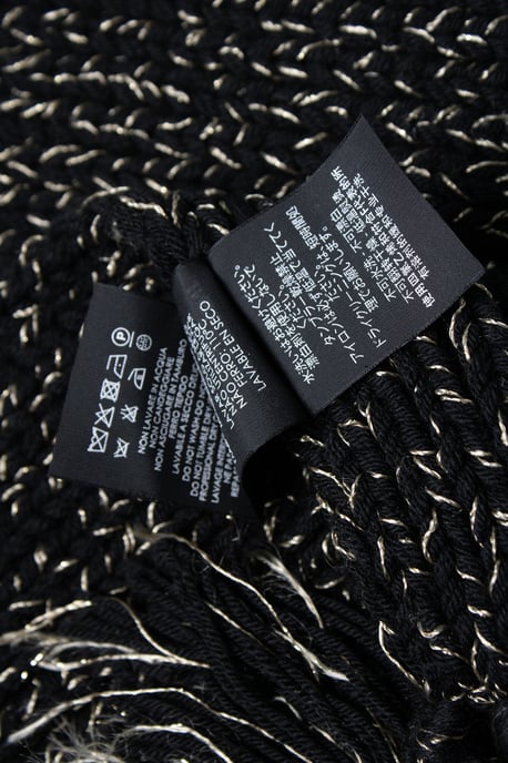 Saint Laurent, chunky gestrickter oversized Schal - Image 4