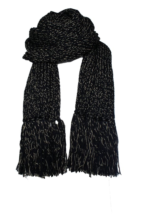 Saint Laurent, chunky gestrickter oversized Schal - Image 5