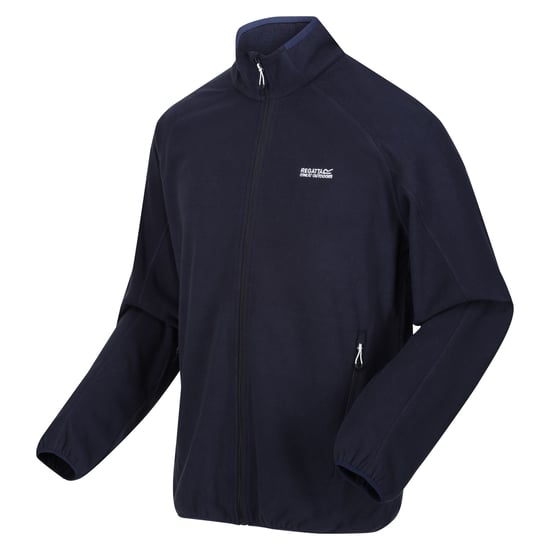 Regatta - "Hadfield" Fleecejacke Durchgehender Reißverschluss für Herren (Marineblau) - Image 3