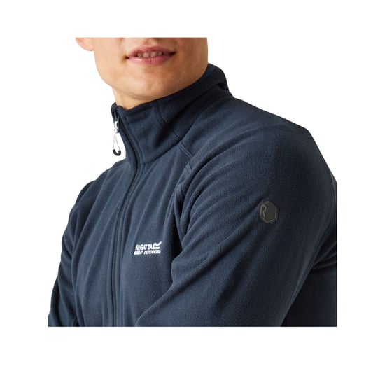 Regatta - "Hadfield" Fleecejacke Durchgehender Reißverschluss für Herren (Marineblau) - Image 4