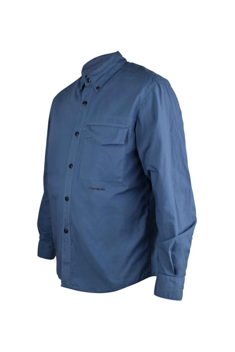 Stone Island Hemd Blau - Image 3