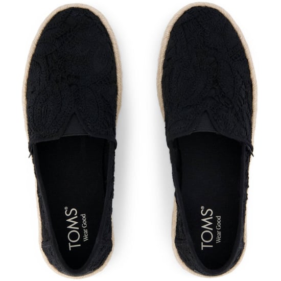 TOMS Alpargata Rope 2.0 Schuh Baumwolle Damen Schwarz Espadrilles - Image 4