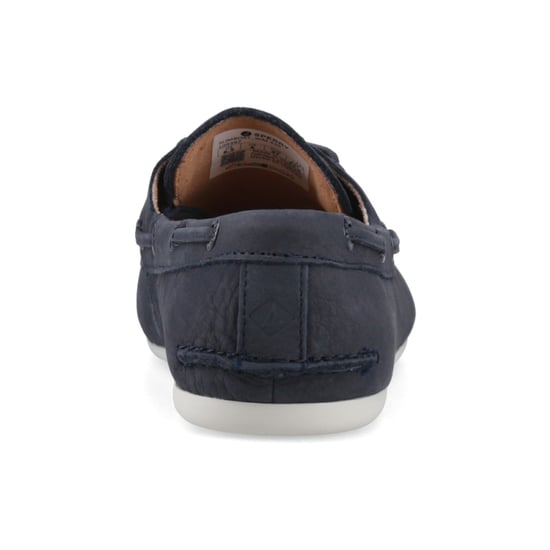 Sperry Slim Bootsschuh Leder Damen Marineblau Bootsschuhe - Image 2
