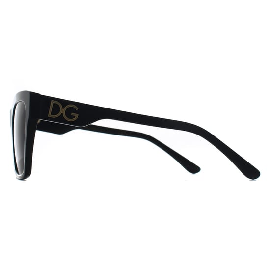 Dolce & Gabbana DG4384 501/8G schwarz grau Verlauf Sonnenbrille - Image 4