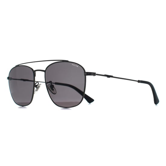 Police SPL996 Origins Lite 2 0568 Sonnenbrille aus glänzendem Bakelit rauchgrau - Image 3