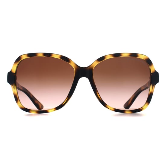 Armani Exchange AX4029S 811713 Glänzende Sonnenbrille in Havanna mit braunem Farbverlauf - Image 2