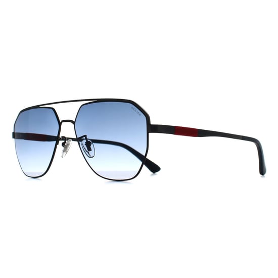 Police SPLP30 Ranger 1 0568 Sonnenbrille mit glänzendem Verlauf in Rotgussblau - Image 3