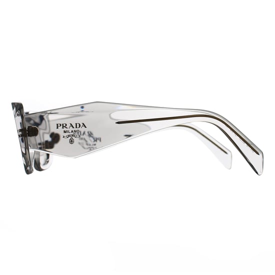Prada PR17WS 12R30B transparent grau hellgrau Sonnenbrille - Image 4