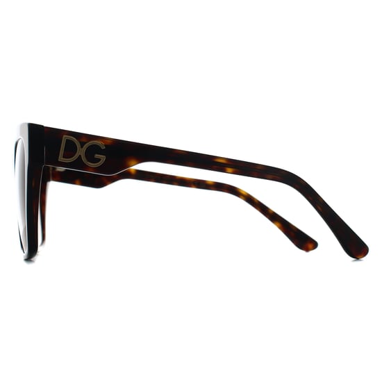 Dolce & Gabbana DG4384 502/13 havannafarbene Sonnenbrille mit Farbverlauf - Image 4