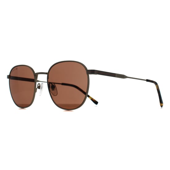 Lacoste L251S 710 halbmattes Gold braun Sonnenbrille - Image 3
