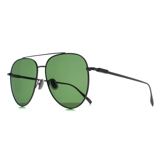 Salvatore Ferragamo SF308S 044 leichte rutheniumgrüne Sonnenbrille - Image 3