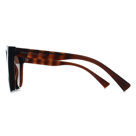 Armani Exchange AX4148SU 835773 glänzend transparent braun dunkelbraun Sonnenbrille - Image 4