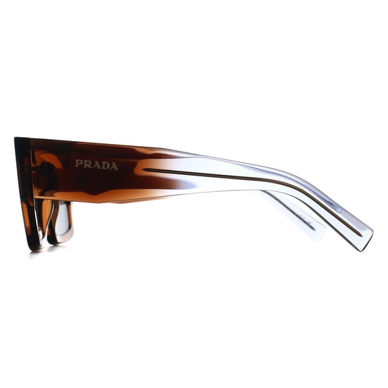 Prada PRB17S 25F70B Schokolade dunkelgrau Sonnenbrille - Image 4
