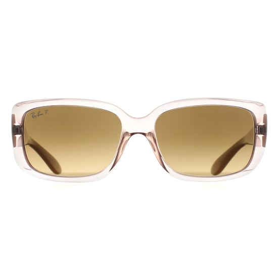 Ray-Ban RB4389 6644M2 transparent braun braun Gradient polarisierte Sonnenbrille - Image 1