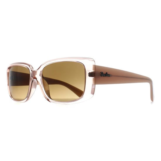 Ray-Ban RB4389 6644M2 transparent braun braun Gradient polarisierte Sonnenbrille - Image 3