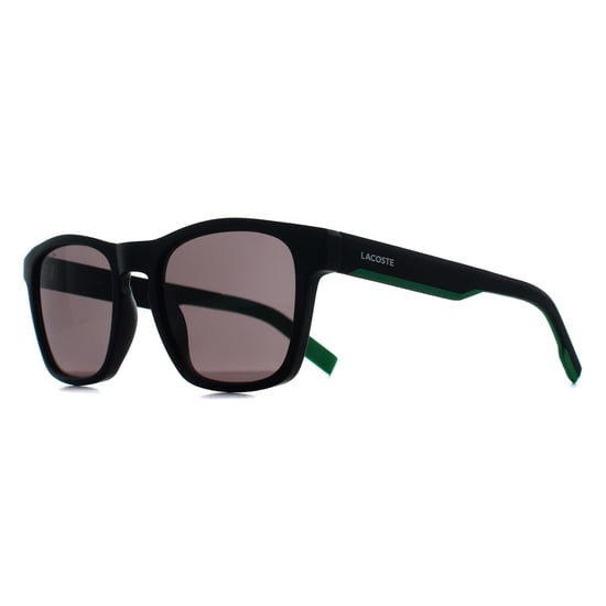 Lacoste L6018S 002 matte schwarze graue Sonnenbrille - Image 3