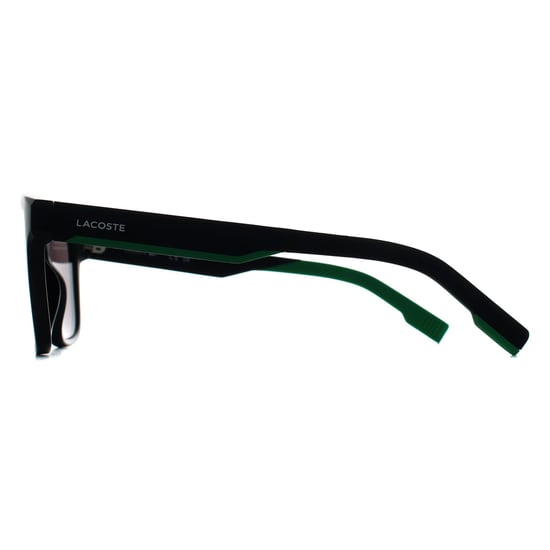 Lacoste L6018S 002 matte schwarze graue Sonnenbrille - Image 4