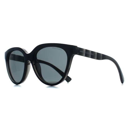 Armani Exchange AX4148SU 835687 glänzend transparent grau dunkelgrau Sonnenbrille - Image 3