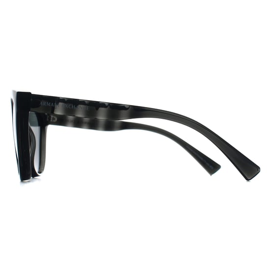 Armani Exchange AX4148SU 835687 glänzend transparent grau dunkelgrau Sonnenbrille - Image 4