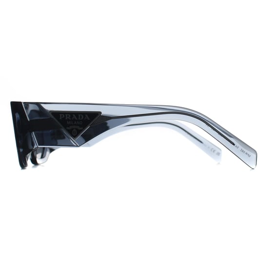 Prada PR09ZS 17T08Z transparentes Meer dunkelgrau Sonnenbrille - Image 4